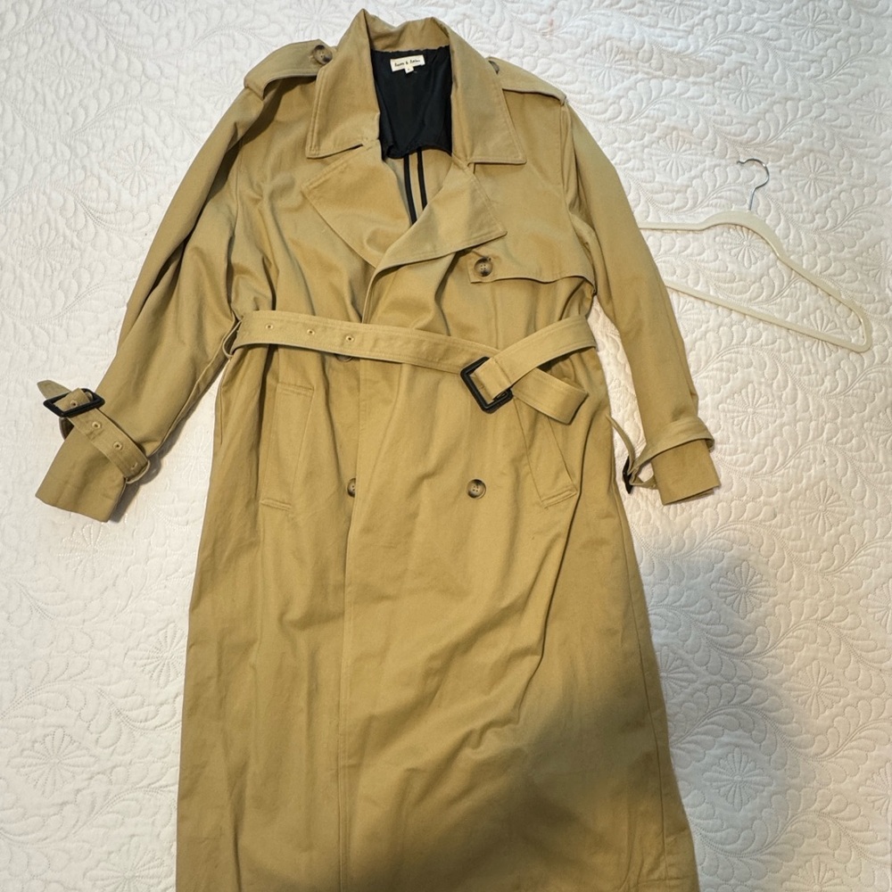 Classic Tan Trench Coat